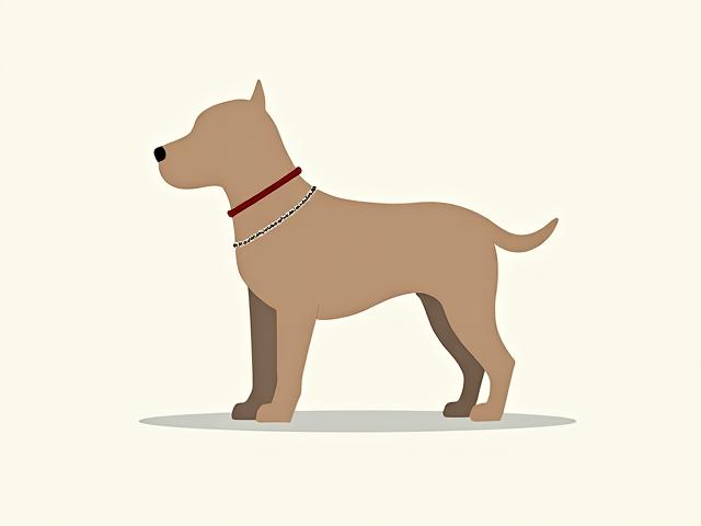 Illustration showing how to measure a dog for a collar